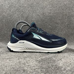 Altra Paradigm 6 Women’s Size 7.5 Blue White Athletic Running Shoes Used